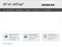 Tablet Screenshot of krs-shop.de